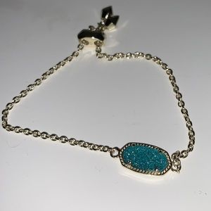 Kendra Scott Elaina Teal Drusy